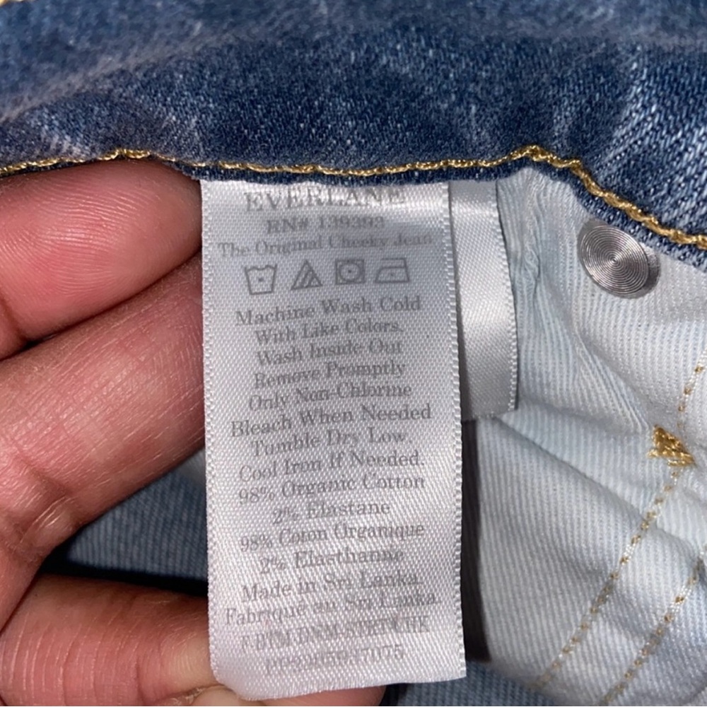 Everlane - The Original Cheeky Jean - Size 28 Regular - Picture 7 of 12